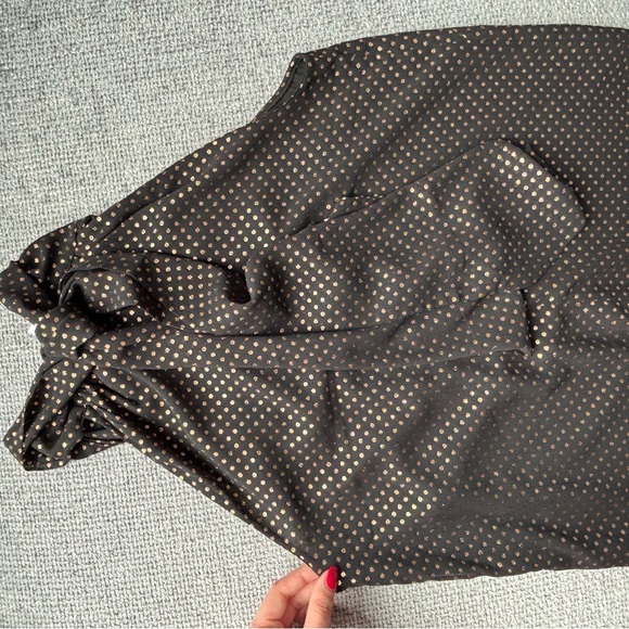 BNWT Jason Wu Tie-Neck Polka Dot Blouse Size M! - Picture 10 of 15